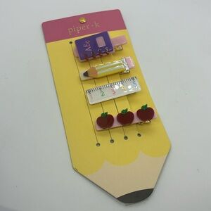 Piper K Hair Clips Back To School